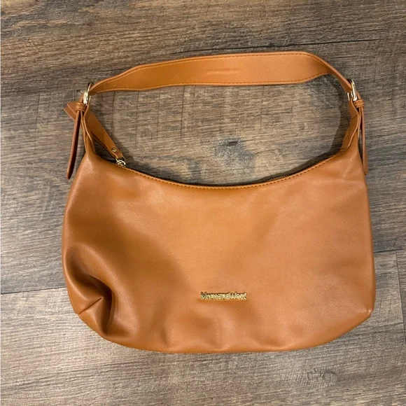 Montana West Brown Tan Shoulder Bag - Picture 1 of 9